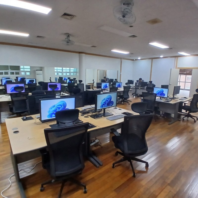 인천 미추홀구청 컴퓨터 세트 단기렌탈 설치 사진