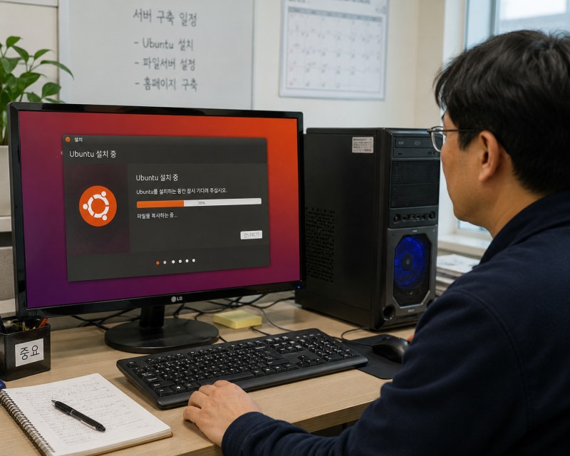 "중고 PC가 기업 서버로 다시 태어난다"… 우분투 리눅스로 구축하는 저비용 사내 서버