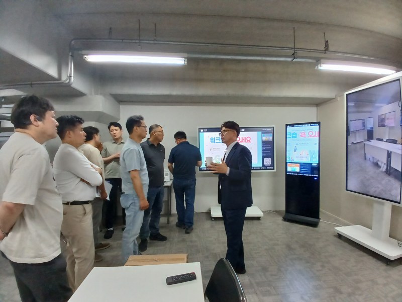 사이니지 가로, 세로형 적용 부분 질의 응답