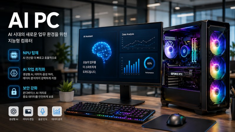 [ 연재3 ] AI PC란 무엇인가? 기업들이 새로운 업무용 컴퓨터에 주목하는 이유