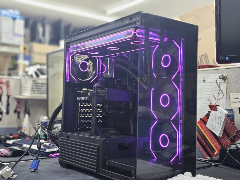 AMD 7500F + RTX5060 TI 게이밍 컴퓨터 조립