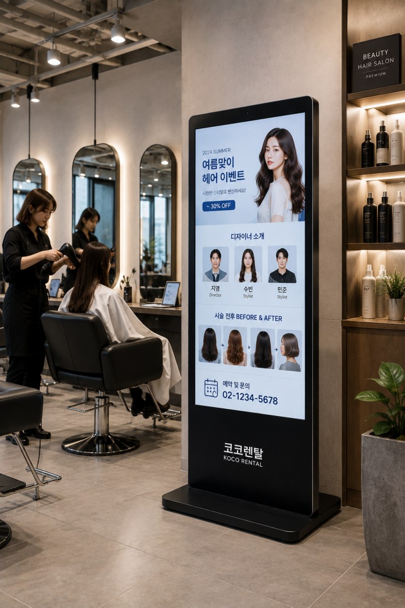 사이니지 DID [ 매장 홍보 ]
