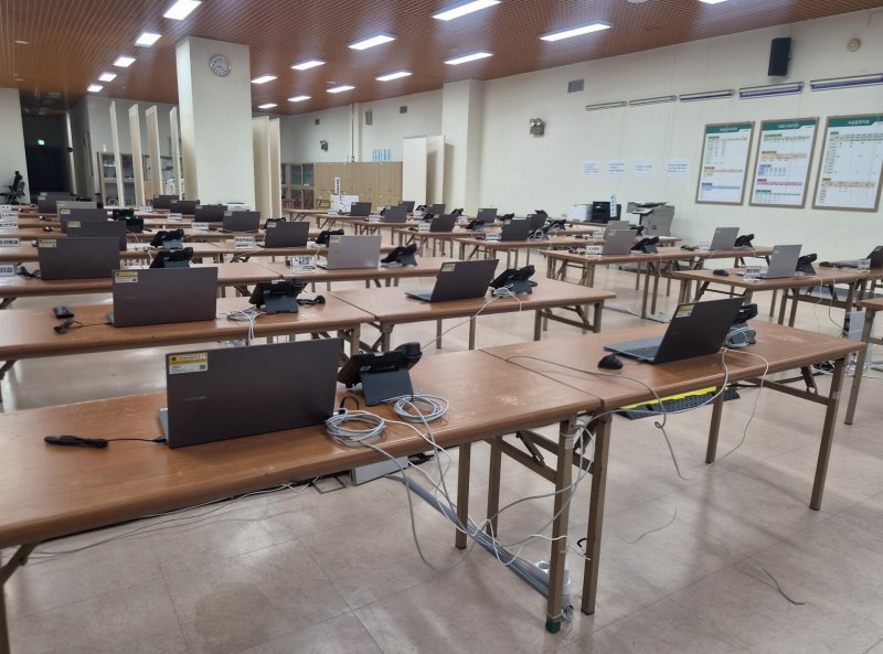 을지훈련 현장에 사무기기 지원…코코렌탈 부산동래점·비에스솔루션, 부산지역 공공기관 업무 지원