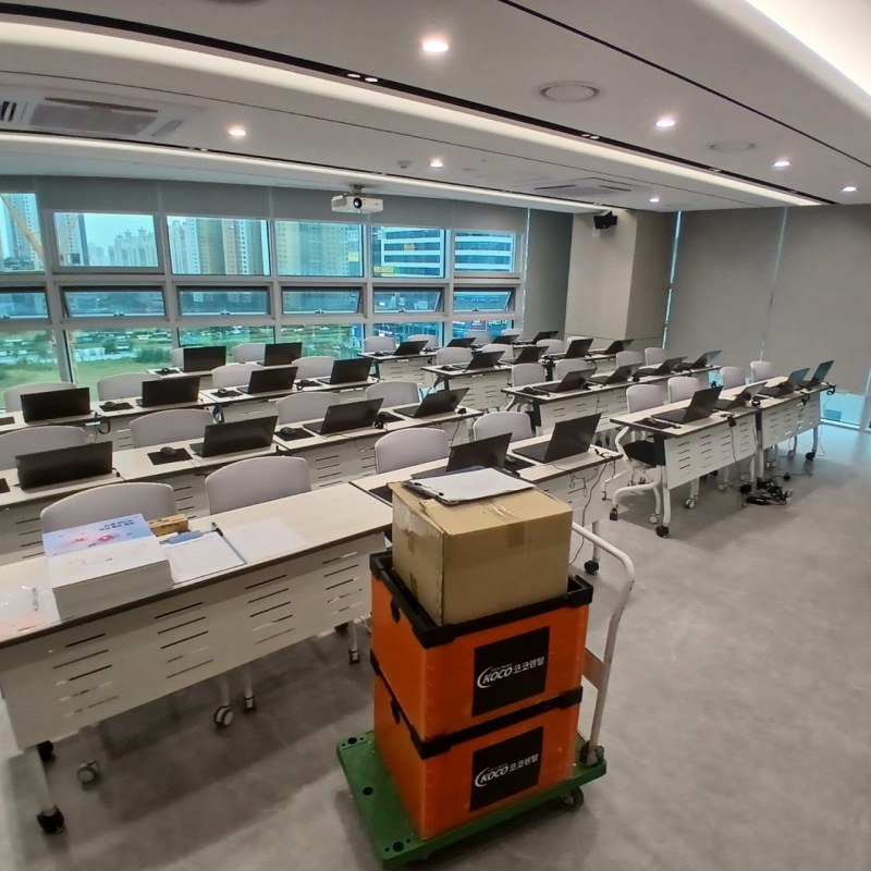 인천 교육·세미나 노트북 단기렌탈 현장