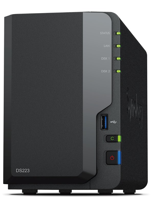 사진: Synology 공식 제품 이미지 — DS223 / 출처: synology.com