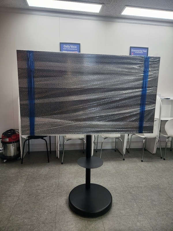 별내대형TV대여_65인치구글TV_안전포장