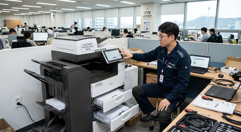 캐논(Canon) imageRUNNER ADVANCE 드라이버 & Send 기능 완벽 세팅